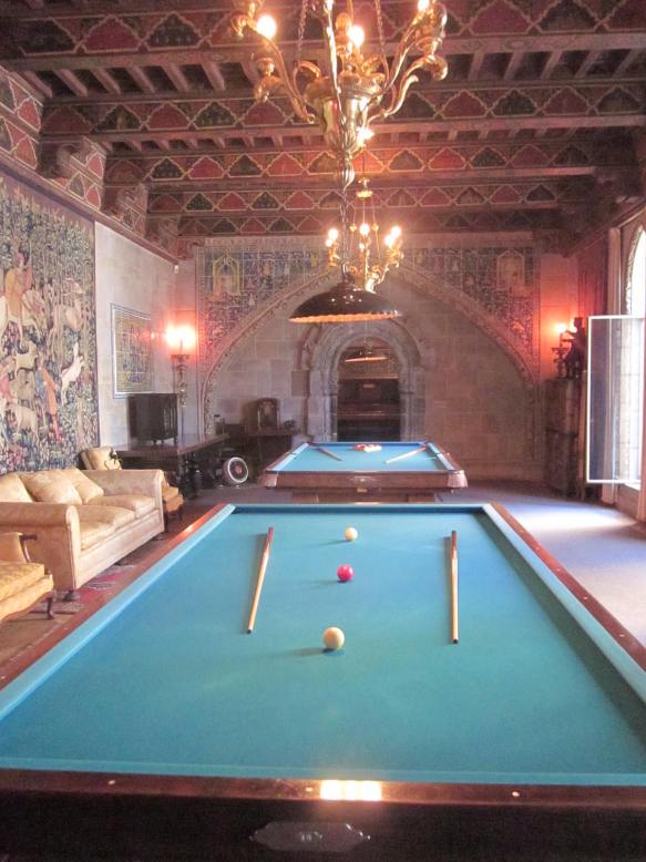 the billiard room